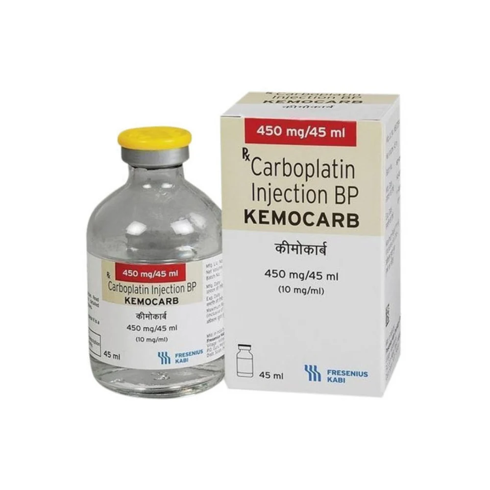 Kemocarb 450mg (Carboplatin) Injection