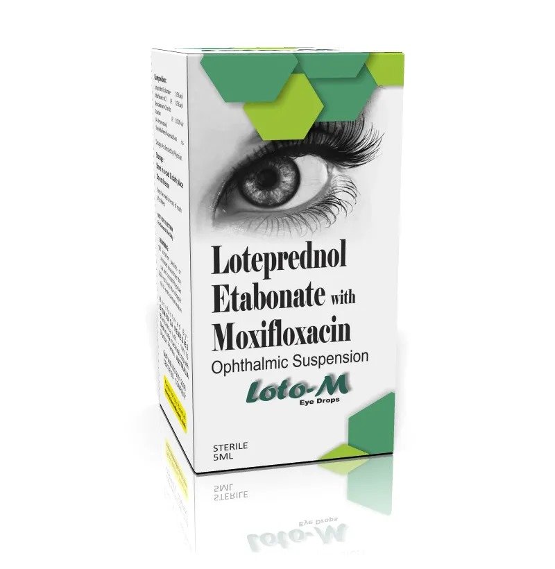 Loto-M (Loteprednol with Moxifloxacin) Eye Drops