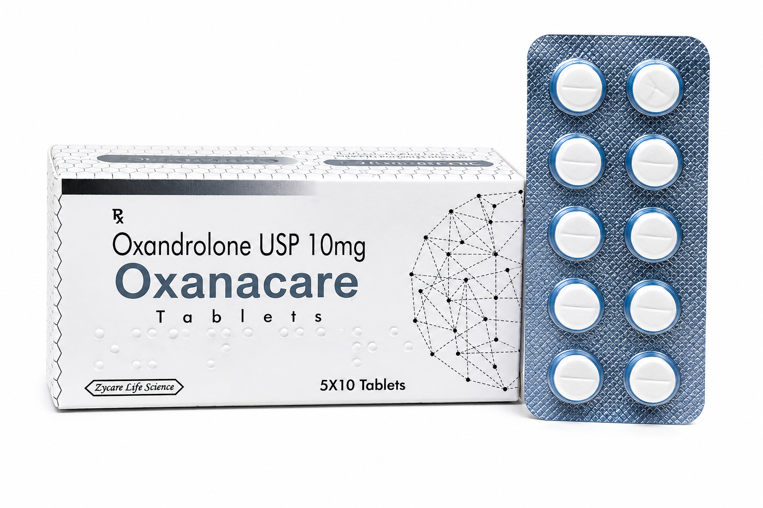 Oxanacare 10mg Tablet Exporter from India | Bulk Oxandrolone Supply to Washington, London, Bangkok, Canberra, Singapore, & Kingston | Ernest Impex