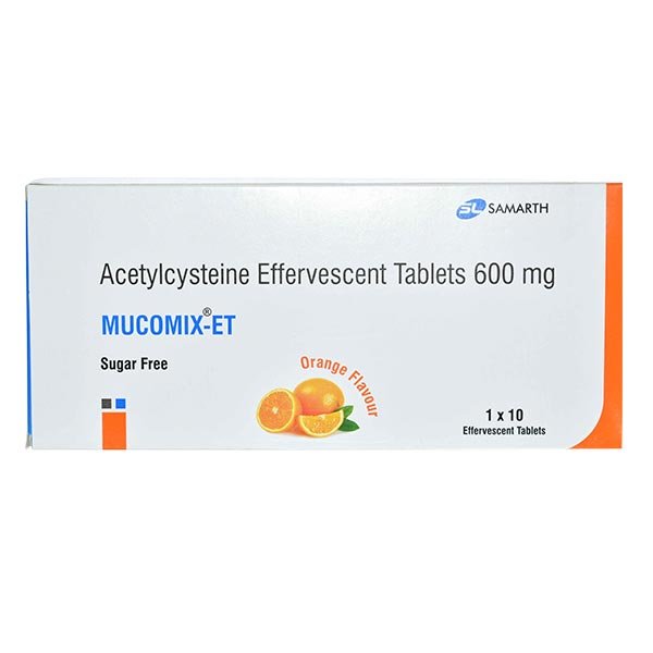 Mucomix ET (Acetylcysteine) Tablet