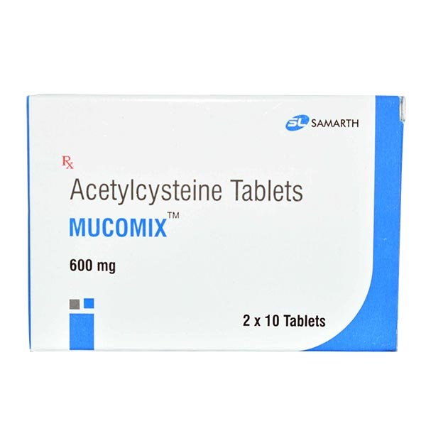 Mucomix 600mg (Acetylcysteine) Tablet