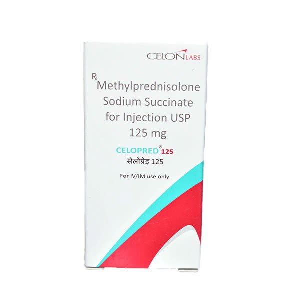 Celopred 125mg (Methylprednisolone) Injection