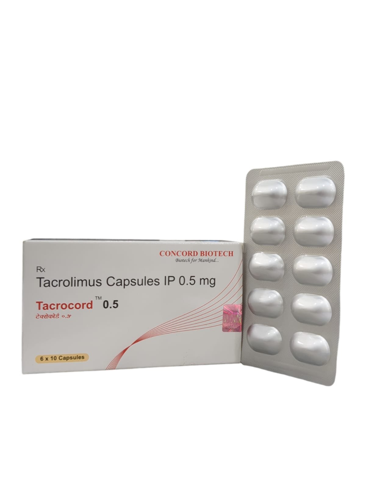 Tacrocord 0.5mg (Tacrolimus) Tablet