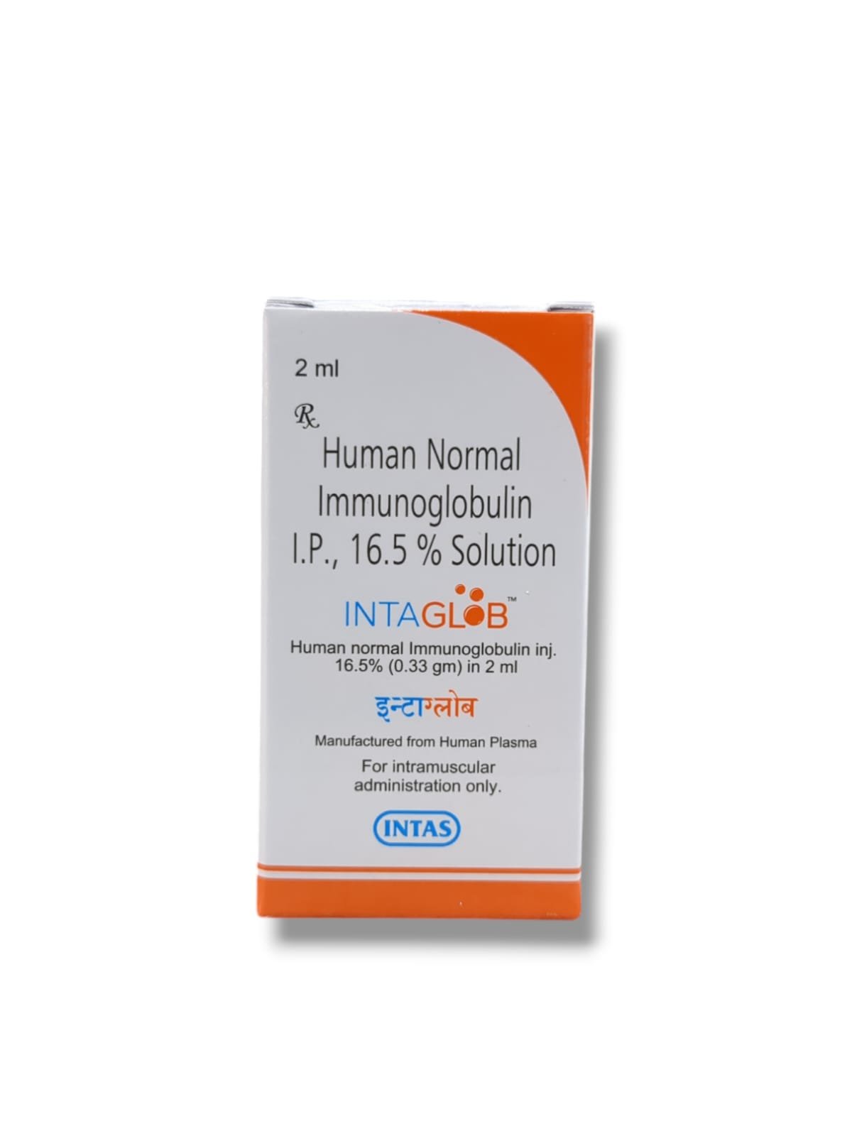 Intaglob 16.5% (Human Normal Immunoglobulin) Injection