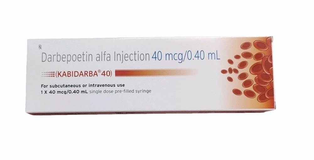Kabidarba 40mg (Darbepoetin alfa) Injection