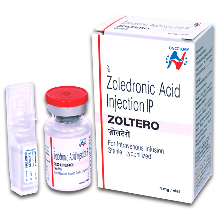 Zoltero 4mg (Zoledronic acid) Injection