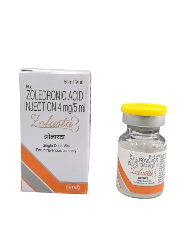 Zolasta 4mg (Zoledronic acid) Injection