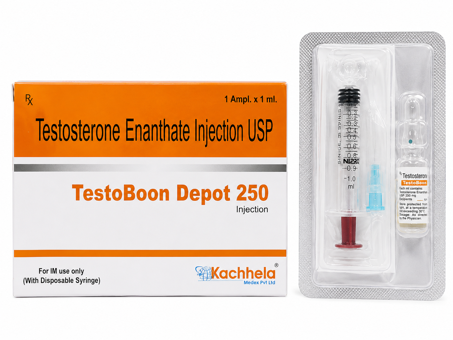 Testoboon 250 Injection Exporter: Bulk Supply to Washington, London UK, Bangkok, Canberra, Singapore, & Kingston | Ernest Impex