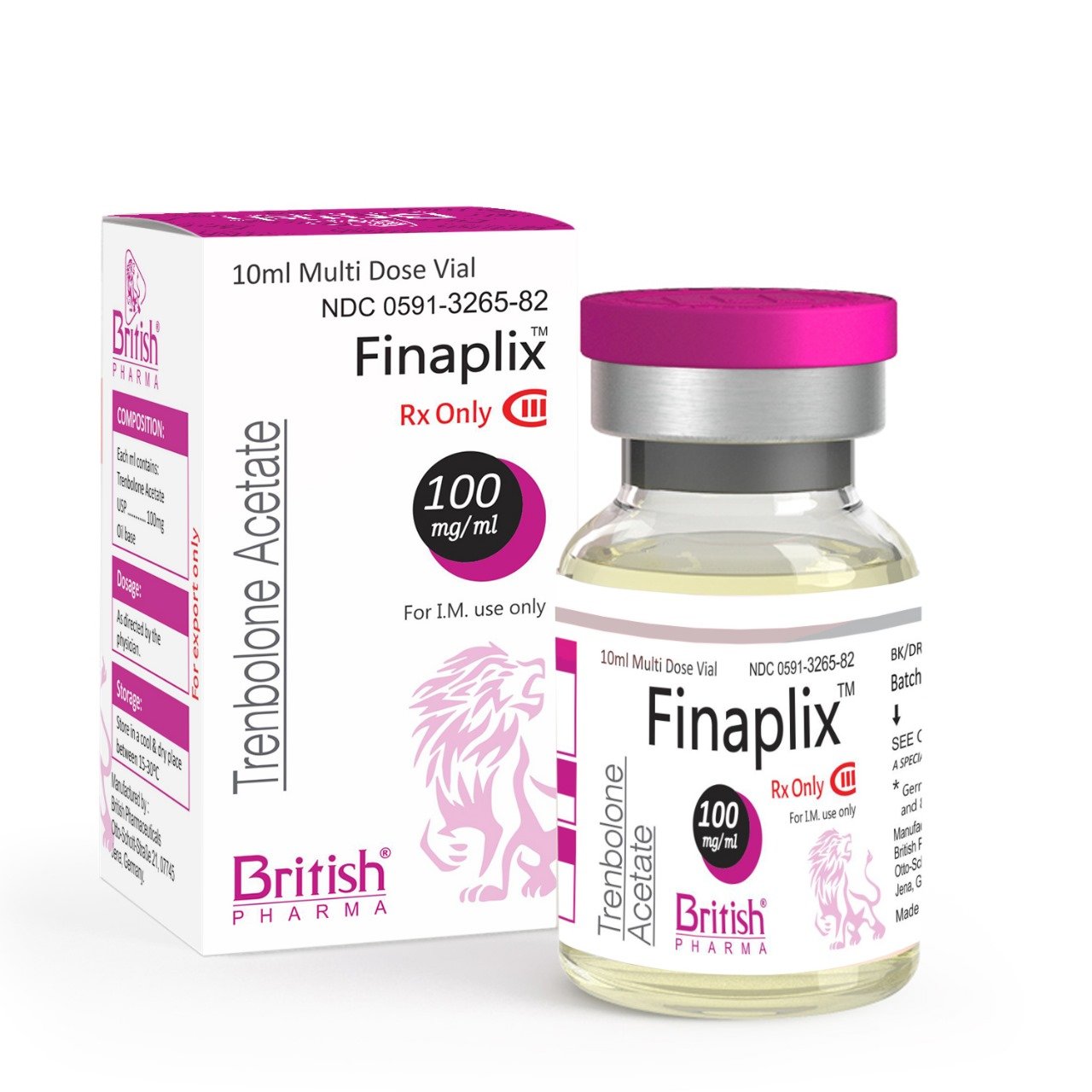 Finaplix 100 mg (Trenbolone Acetate) Injection