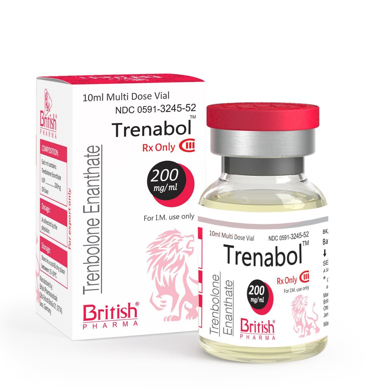 Trenabol 200 mg (Trenbolone Enanthate) Injection