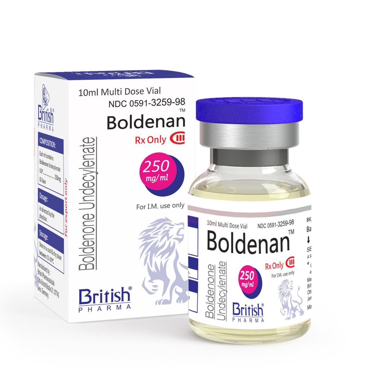 Boldenan 250 mg (Boldenone Undecylenate) Injection