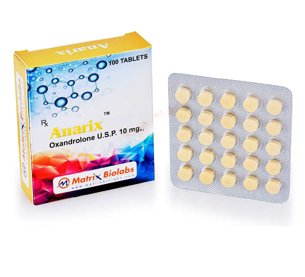 Anarix: (Oxandrolone U.S.P. 10 mg) Tablet