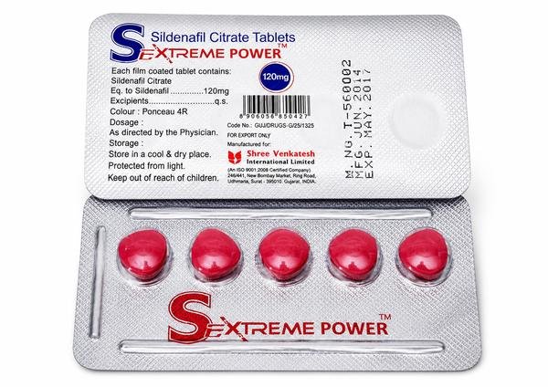 Sextreme Power (Sildenafil Citrate 120mg) | Global Bulk Supplier & B2B Exporter: USA, UK, Thailand, Australia, Singapore, Jamaica | Ernest Impex
