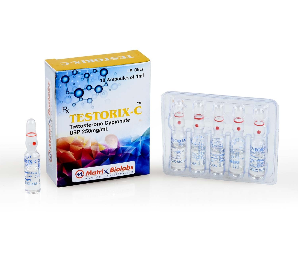 Testorix - C (Testosterone Cypionate 250 mg/ml) Injection