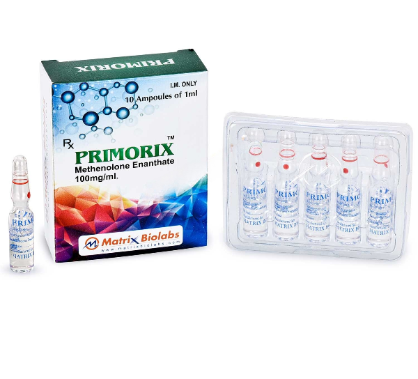 Primorix (Methenolone Enanthate 100 mg/ml) Injection