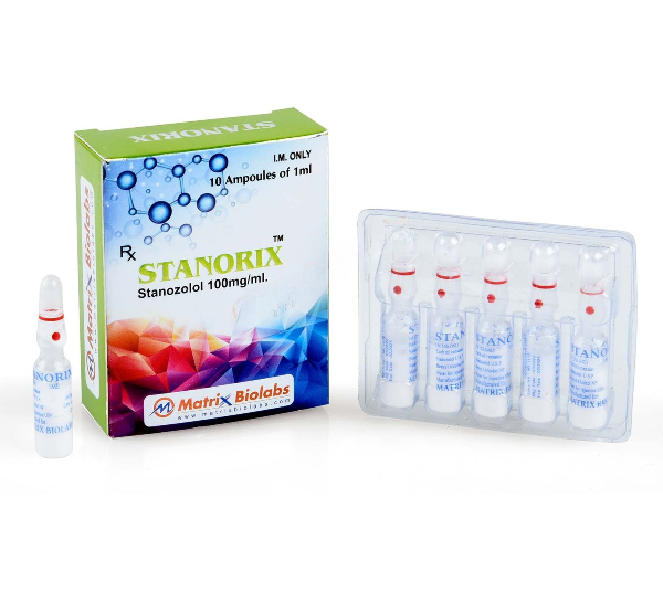 Stanorix: (Stanozolol 100 mg/ml) Injection