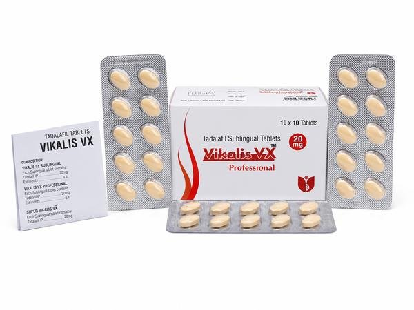 Vikalis Vx 20mg Tablets (Tadalafil) | Global Men's Health Exporter: USA, UK, Thailand, Australia, Singapore, Jamaica | Ernest Impex