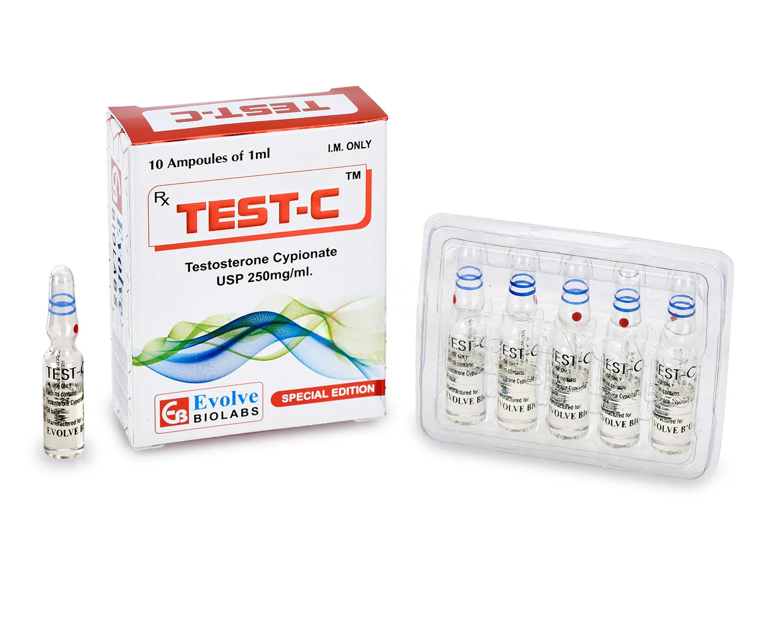 TEST C (TESTOSTERONE CYPIONATE 250MG) Injection