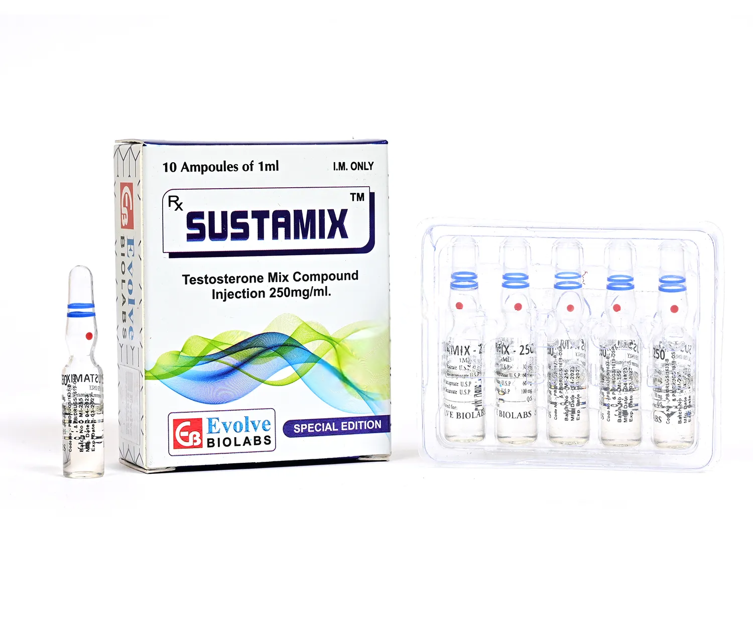 Sustamix (Testosterone Mix Compound 250MG)Injection