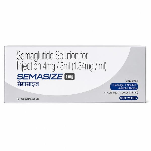 Semasize 1 mg Injection | Wholesale Semaglutide Exporter from India — Ernest Impex