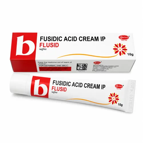 Fusidic Acid 2% Cream | Flusid 10g for Bacterial Skin Infection Relief