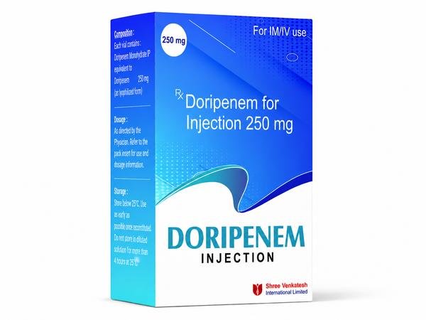 Doripenem 250mg Injection Exporter from India to USA, UK, Australia, Singapore, Thailand, and Jamaica | Premium Carbapenem Antibiotic Supplier | Ernest Impex Global Medicine Logistics