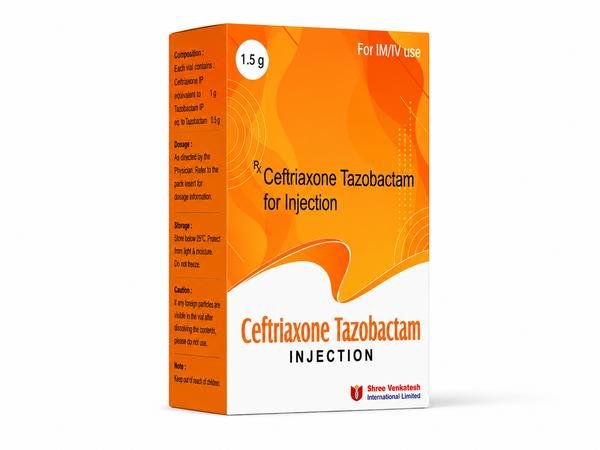 Ceftriaxone & Tazobactam 1.5g Injection Exporter from India to USA, UK, Australia, Singapore, Thailand, and Jamaica | Premium Antibiotic Combination Supplier | Ernest Impex Global Medicine Logistics