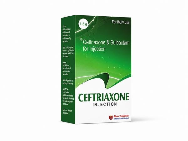 Ceftriaxone & Sulbactam 1.5g Injection Exporter from India to USA, UK, Australia, Singapore, Thailand, and Jamaica | Premium Antibiotic Combination Supplier | Ernest Impex Global Medicine Exporter