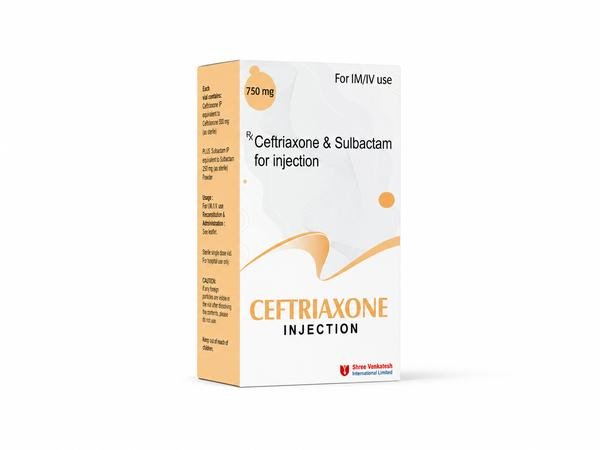Ceftriaxone & Sulbactam 1.5g Injection Exporter from India to USA, UK, Australia, Singapore, Thailand, and Jamaica | Premium Antibiotic Combination Supplier | Ernest Impex Global Medicine Exporter