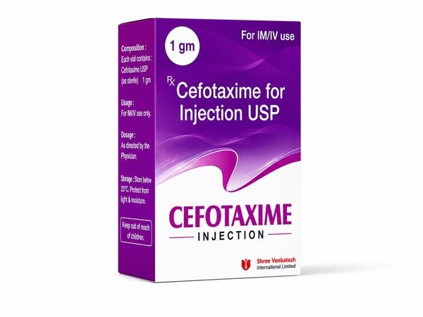 Cefotaxime Injection 1gm Exporter from India to USA UK Australia Singapore Thailand Jamaica | Premium Cephalosporin Antibiotic Supplier | Ernest Impex Global Medicine Logistics
