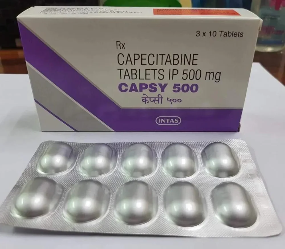 Capsy 500mg (Capecitabine) Tablet