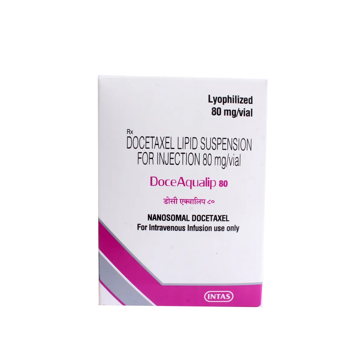 Doceaqualip 80mg (Docetaxel) Injection
