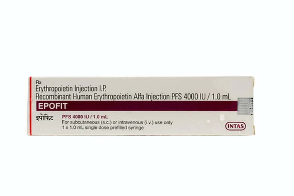 Epofit 4000IU (Recombinant Human Erythropoietin Alfa) Injection