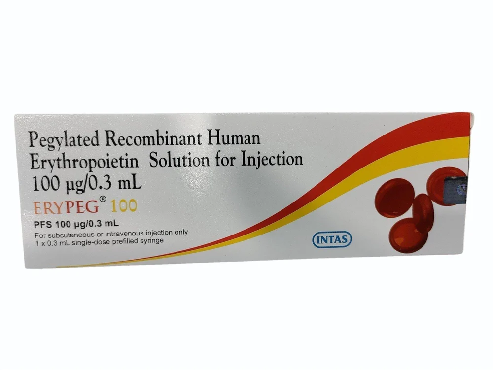 Erypeg 100mcg (Pegylated Recombinant Human Erythropoietin) Injection