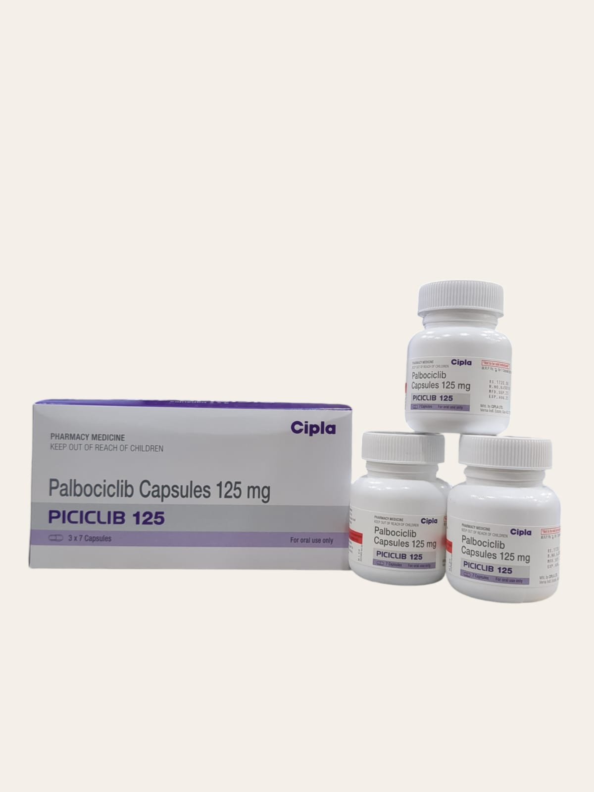 Piciclib 125mg (Palbociclib) Capsule