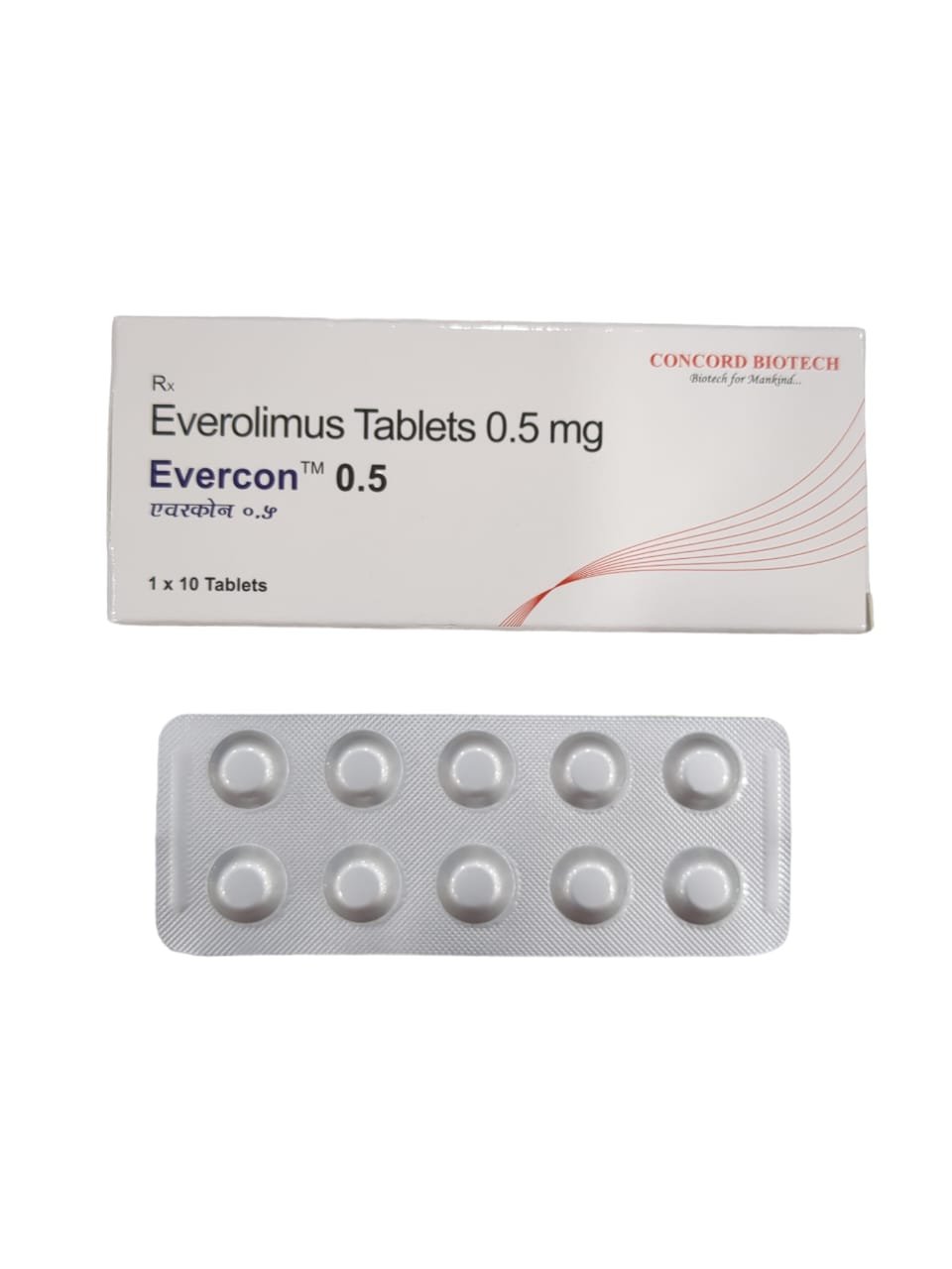 Evercon 0.5mg (Everolimus) Tablet