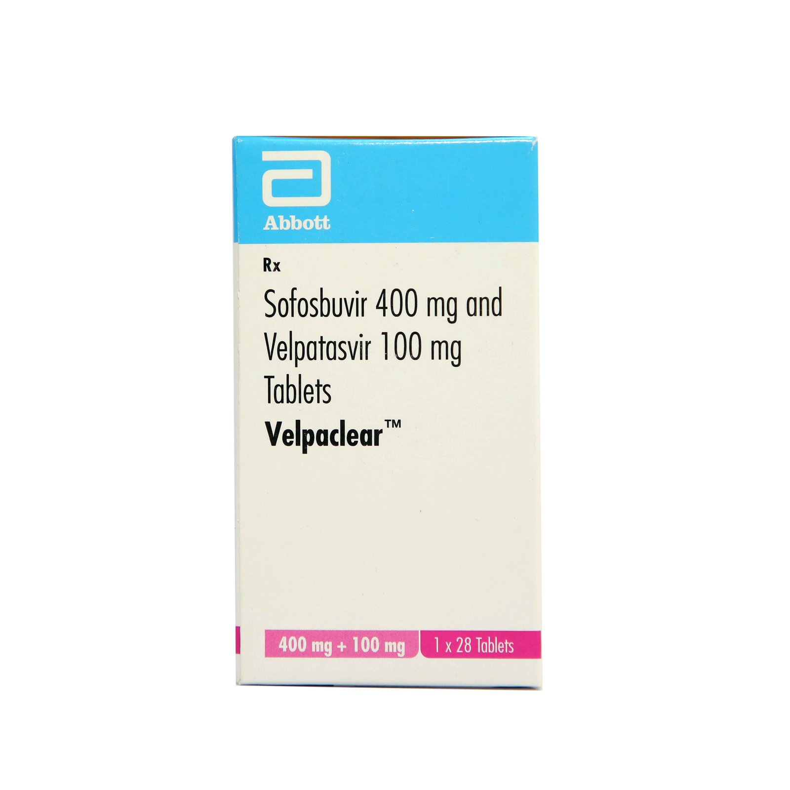 Velpaclear 400mg/100mg (Sofosbuvir + Velpatasvir ) Tablet