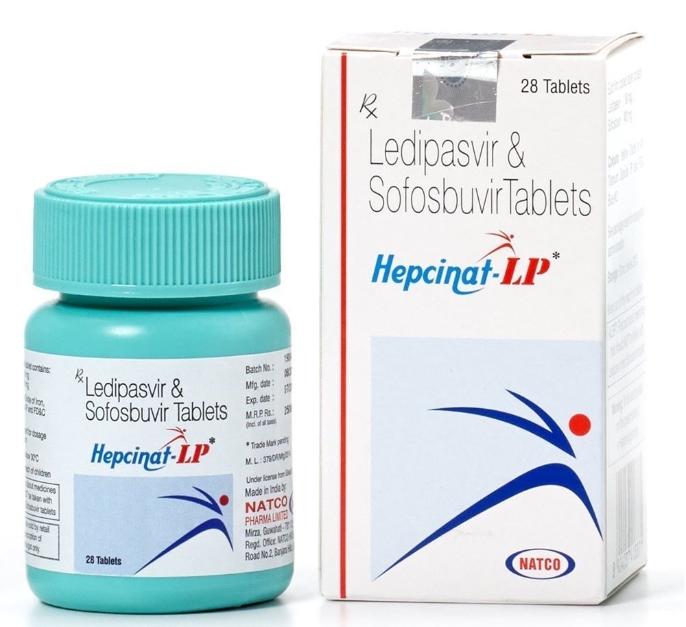 Hepcinat LP (Ledipasvir + Sofosbuvir) Tablet