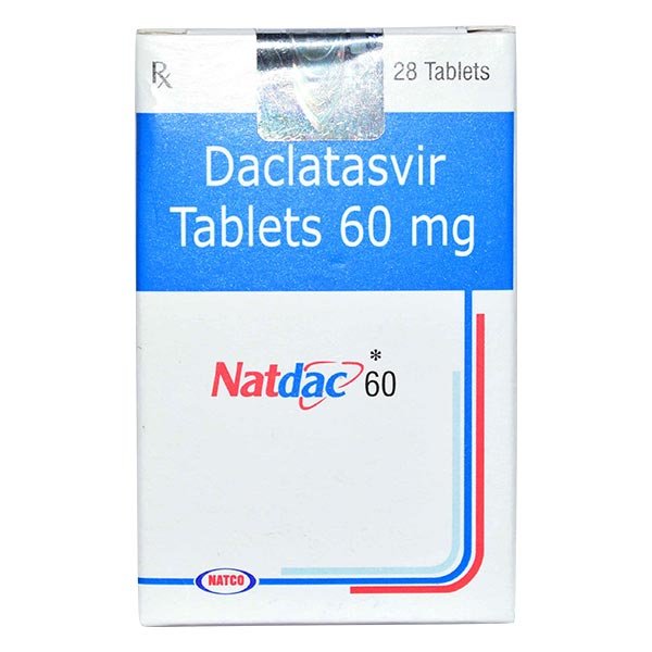 Natdac 60mg (Daclatasvir) Tablet