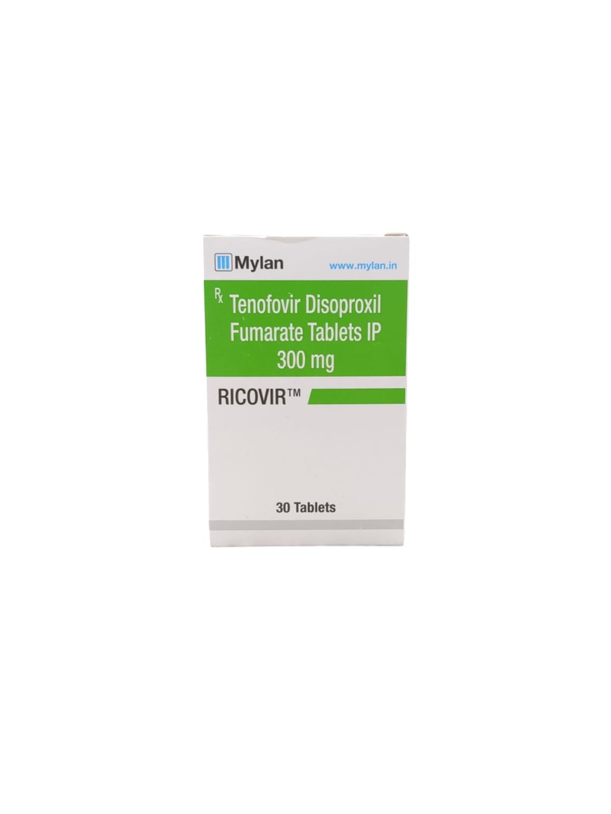 Ricovir 300mg (Tenofovir disoproxil fumarate) Tablet