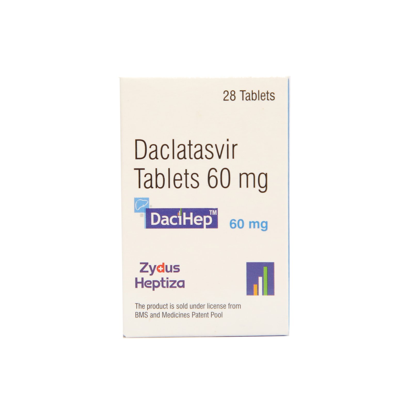 Dacihep (Daclatasvir) 60mg Tablet