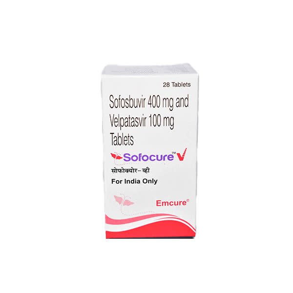 Sofocure- V (Sofosbuvir+ Velpatasvir ) 400mg/100mg Tablet