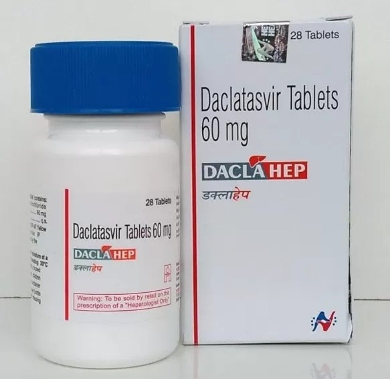 Daclahep (Daclatasvir) 60mg Tablet