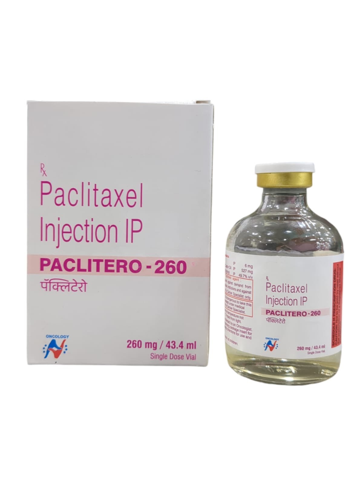 Paclitero 260mg (Paclitaxel) Injection