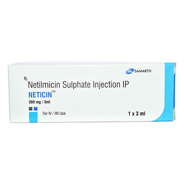 Neticin 3ML (Netilmicin) Injection