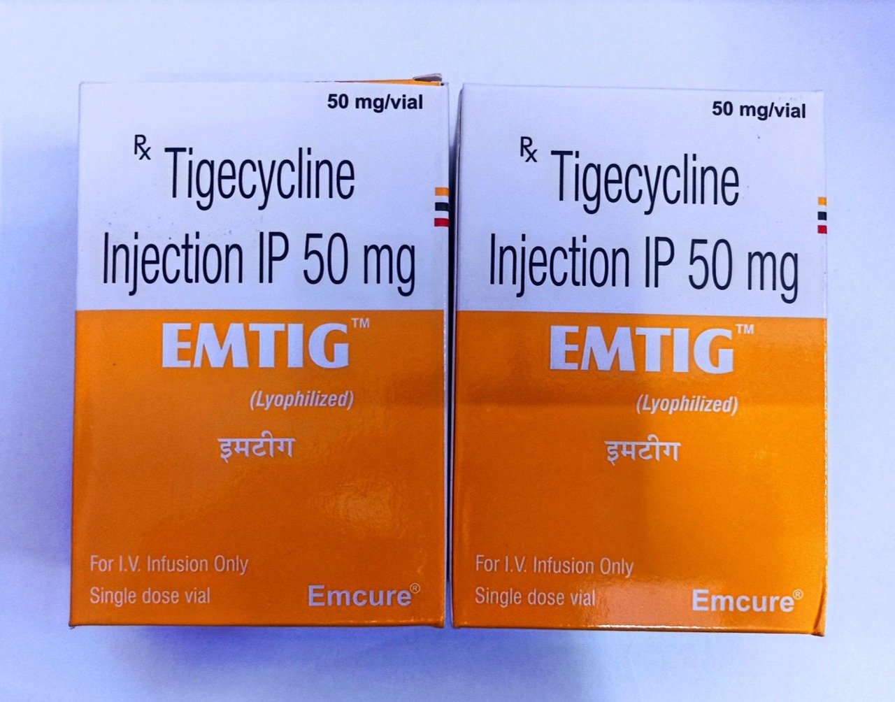 Emtig 50mg (Tigecycline) Injection