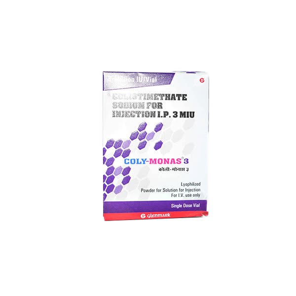 Coly Monas 3 MIU (Colistin Sulphate ) Injection
