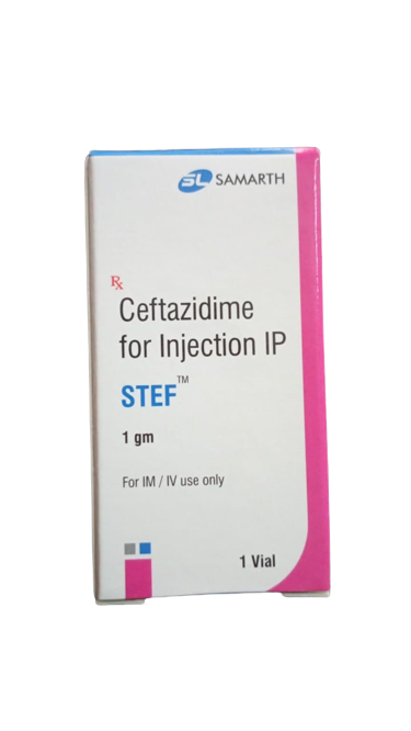 Stef 1 gm (Ceftazidime) Injection