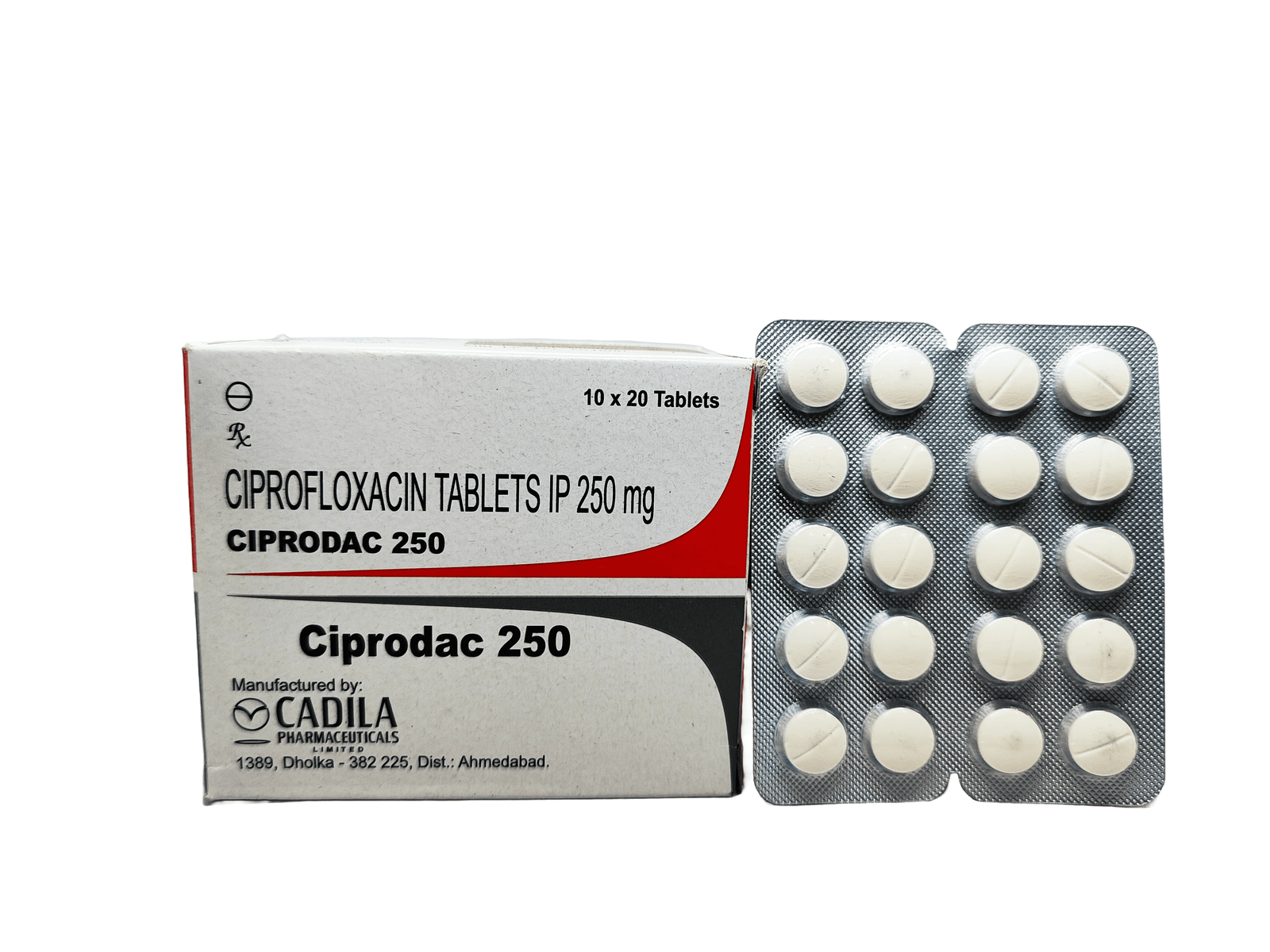 Ciprodac 250 (Ciprofloxacin 250mg) Tablet