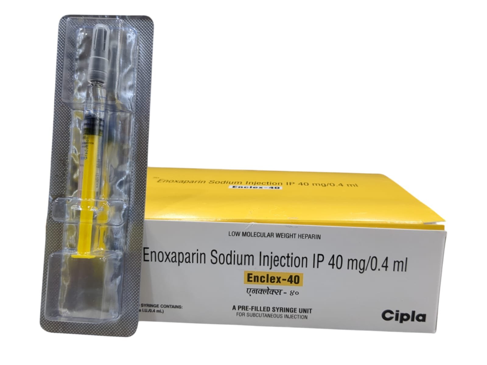 Enclex 40mg (Enoxaparin) Injection